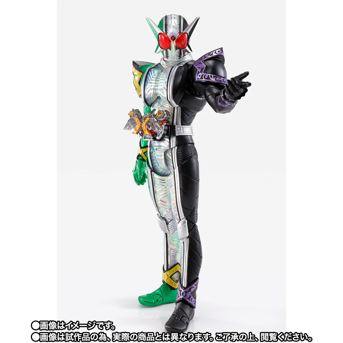 Kamen Rider W - Kamen Rider Double Cyclone Joker Xtreme - S.H.Figuarts - S.H.Figuarts Shinkocchou Seihou (Bandai Spirits) [Shop Exclusive] - Image 4