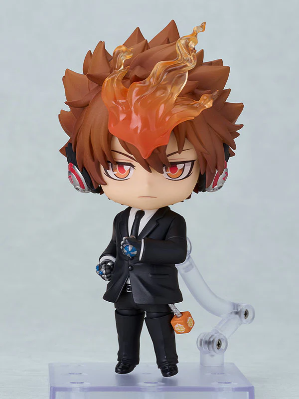 Katekyou Hitman REBORN! - Natsu - Sawada Tsunayoshi - Nendoroid #2950 - Black Suit Ver. (Good Smile Company, Orange Rouge) - Image 2
