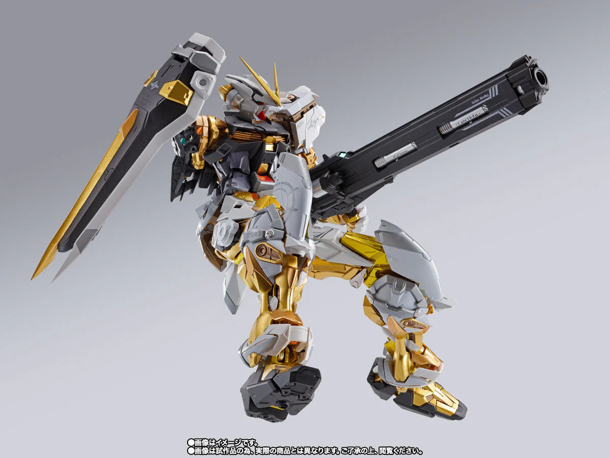 Kidou Senshi Gundam SEED Astray - MBF-P01 Gundam Astray Gold Frame - Metal Build - Alternative Strike Ver. (Bandai Spirits) [Shop Exclusive] - Image 4