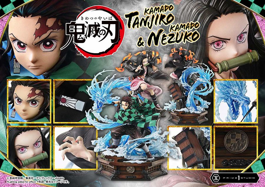 Kimetsu no Yaiba - Kamado Nezuko - Kamado Tanjirou - Concept Masterline (CMDSKY-01) - 1/6 (Prime 1 Studio) - Image 4