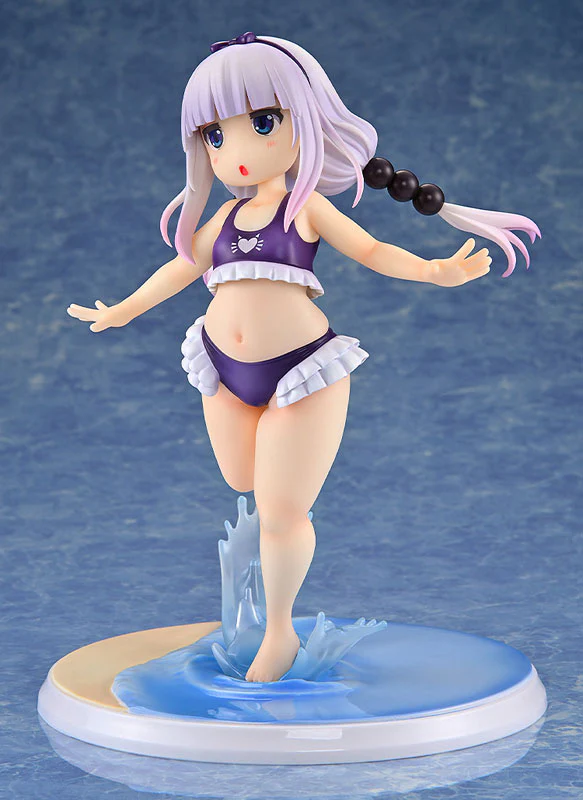 Kobayashi-san chi no Maid Dragon - Kanna Kamui - 1/6 - Excited to Wear a Swimsuit at Home Ver., Purple (Kaitendoh) - Image 4