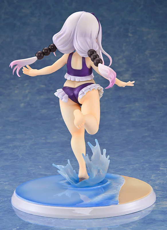 Kobayashi-san chi no Maid Dragon - Kanna Kamui - 1/6 - Excited to Wear a Swimsuit at Home Ver., Purple (Kaitendoh) - Image 7