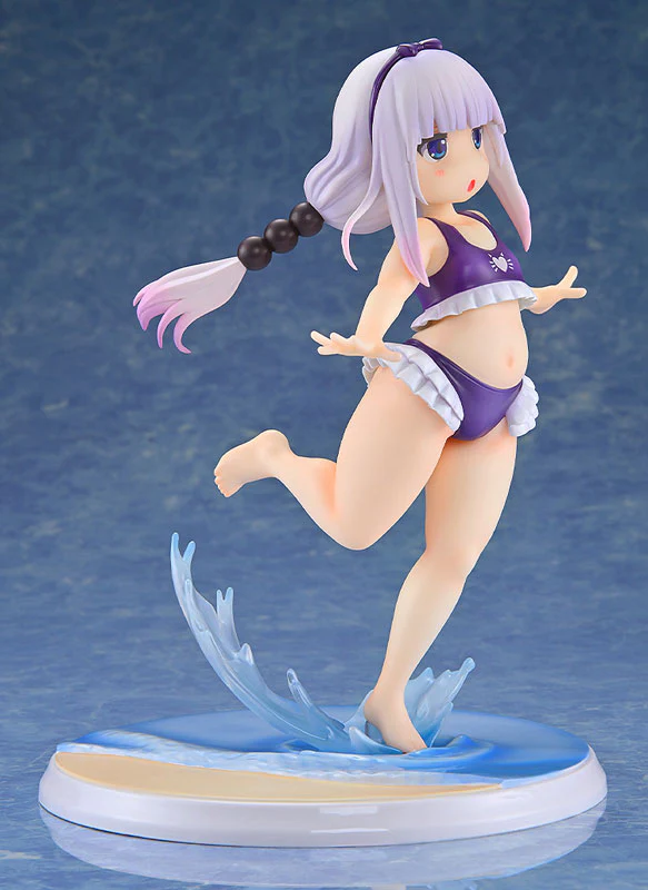 Kobayashi-san chi no Maid Dragon - Kanna Kamui - 1/6 - Excited to Wear a Swimsuit at Home Ver., Purple (Kaitendoh) - Image 8