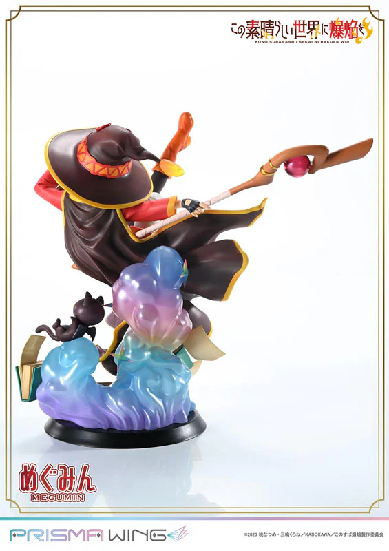 Kono Subarashii Sekai ni Bakuen o! - Chomusuke - Megumin - Prisma Wing - 1/7 (Prime 1 Studio) - Image 3