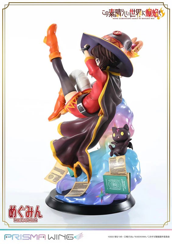 Kono Subarashii Sekai ni Bakuen o! - Chomusuke - Megumin - Prisma Wing - 1/7 (Prime 1 Studio) - Image 4