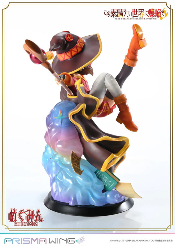 Kono Subarashii Sekai ni Bakuen o! - Chomusuke - Megumin - Prisma Wing - 1/7 (Prime 1 Studio) - Image 5