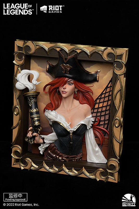 League of Legends The Bounty Hunter - Miss Fortune - 3D Frame (Infinity Studio) - Image 2