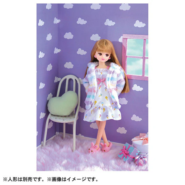 Licca-chan LW-06 Fuwafuwa Roomwear - Image 2
