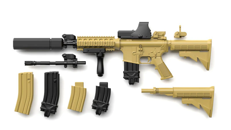 LittleArmory [LADF21] Anime: Girls' Frontline M4A1 Type 1/12 Plastic Model