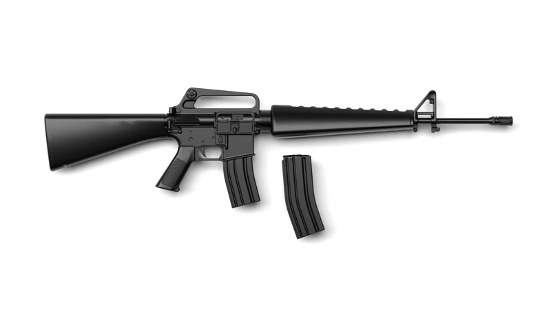 LittleArmory [LADF22] Anime: Girls' Frontline M16A1 Type 1/12 Plastic Model - Image 3