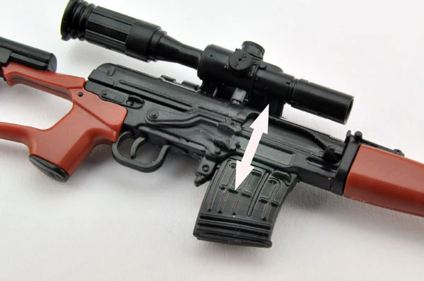 LittleArmory [LADF26] Girls' Frontline SVD Type 1/12 Plastic Model