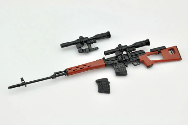 LittleArmory [LADF26] Girls' Frontline SVD Type 1/12 Plastic Model - Image 5