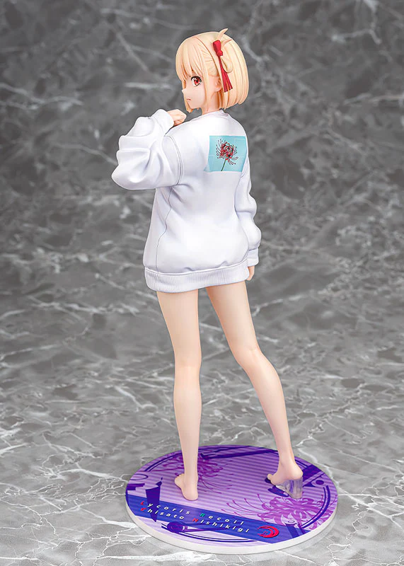 Lycoris Recoil - Nishikigi Chisato - 1/7 - Oversized Sweatshirt Ver. (Phat Company) - Image 3