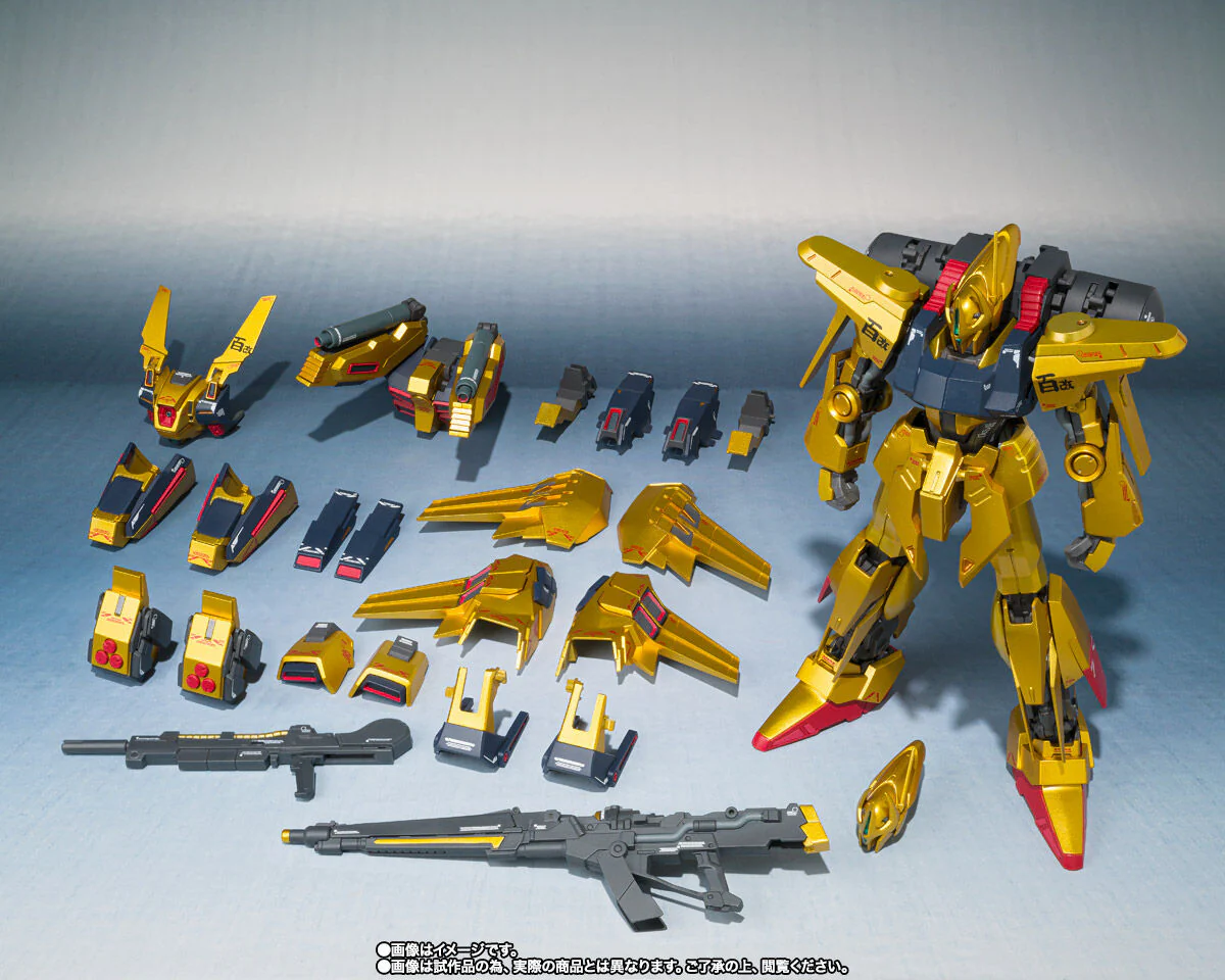 M-MSV - Z-MSV - FA-00100S Full Armor Hyaku Shiki Kai - MSR-00100 Hyaku Shiki Kai - Metal Robot Spirits - Robot Spirits - Robot Spirits <Side MS> - Robot Spirits Ka Signature (Bandai Spirits) [Shop Exclusive] - Image 3