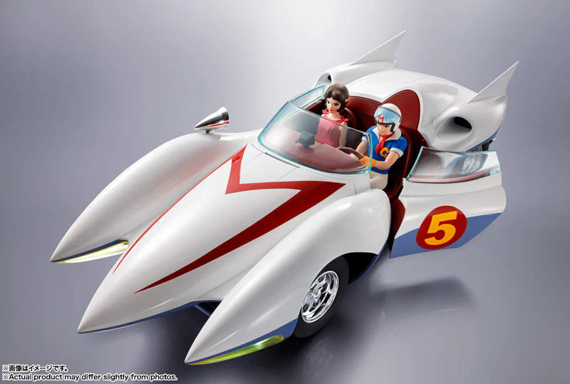 Mach Gou Gou Gou - Mach 5 - Mifune Gou - Shimura Michi - Chogokin - 1/18 (Bandai Spirits) - Image 2