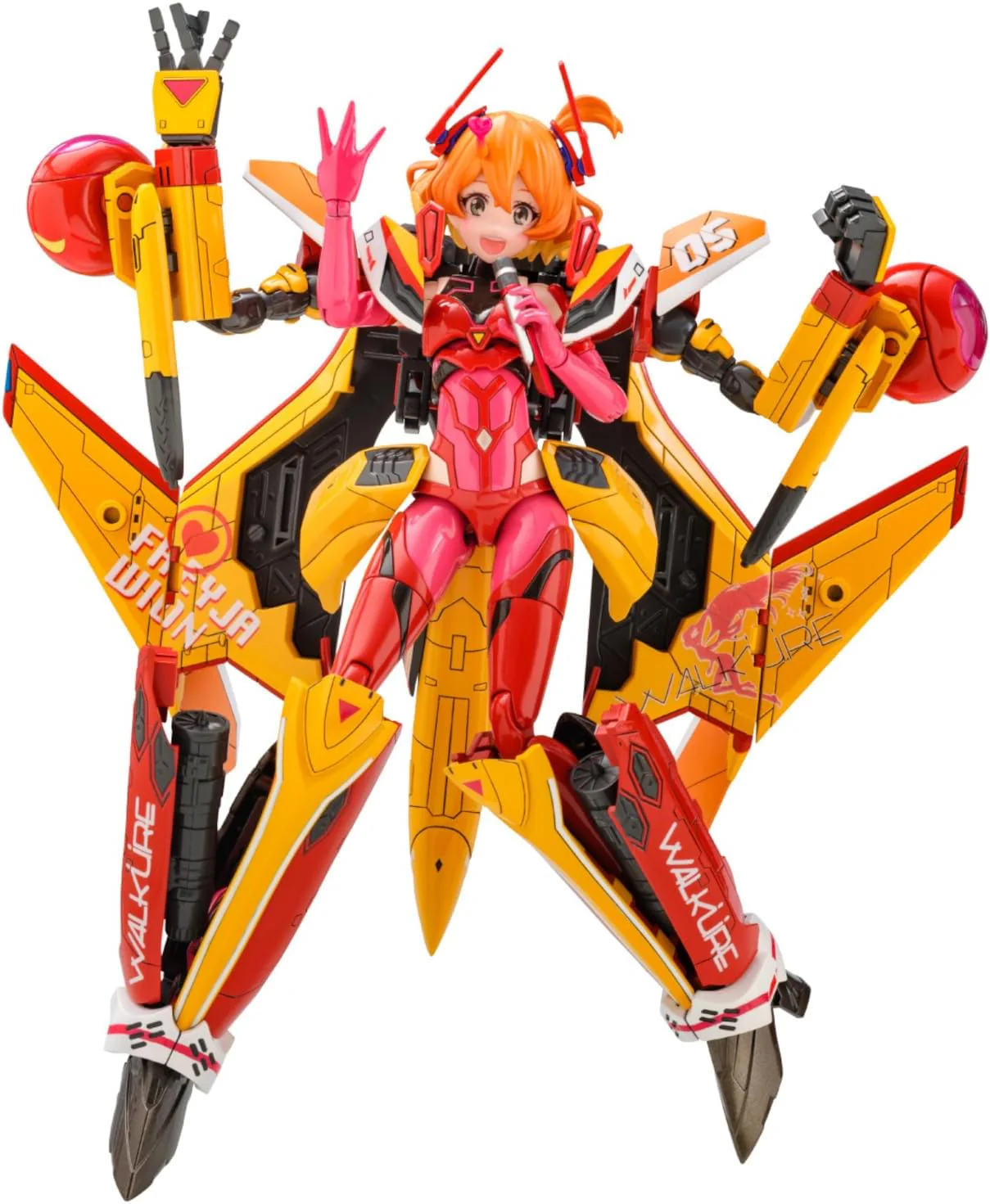 Macross Delta - Freyja Wion - Aoshima Character Kit Selection (MC-14) - V.F.G. - VF-31J Siegfried (Aoshima)