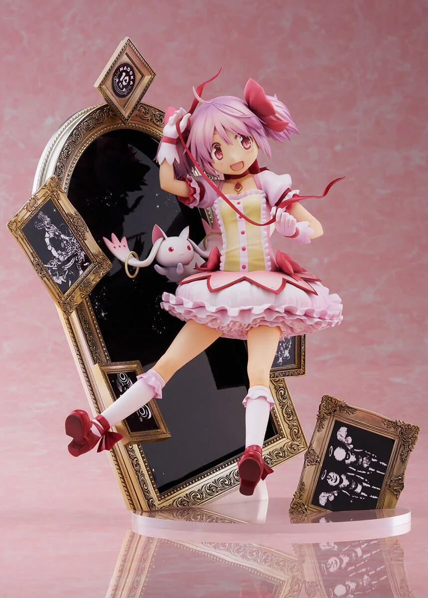 Mahou Shoujo Madoka☆Magica - Kaname Madoka - Kyuubey - 1/7 - 10th Anniversary Ver. (Stronger) [Shop Exclusive] - Image 3