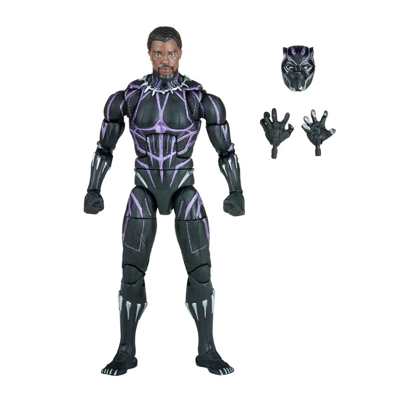 Marvel - Marvel Legends: 6 Inch Action Figure - MCU Series / Legacy Collection: Black Panther [Movie / Black Panther] - Image 6