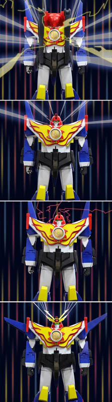 Metal Action - The Brave Fighter of Sun - Fighbird - Armed Combination Fighbird (EVOLUTION TOY) - Image 4