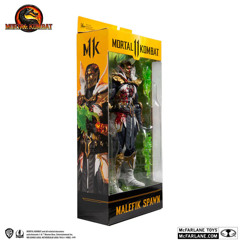 "Mortal Kombat" Action Figure 7 Inch Malefick Spawn (Bloody Disciple) - Image 2