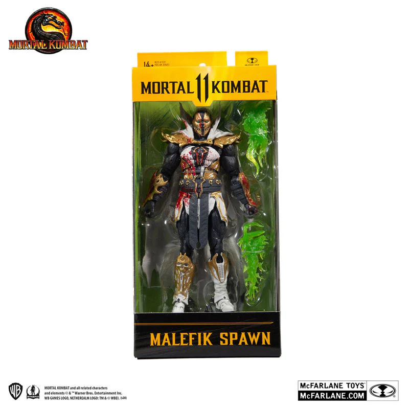 "Mortal Kombat" Action Figure 7 Inch Malefick Spawn (Bloody Disciple) - Image 4