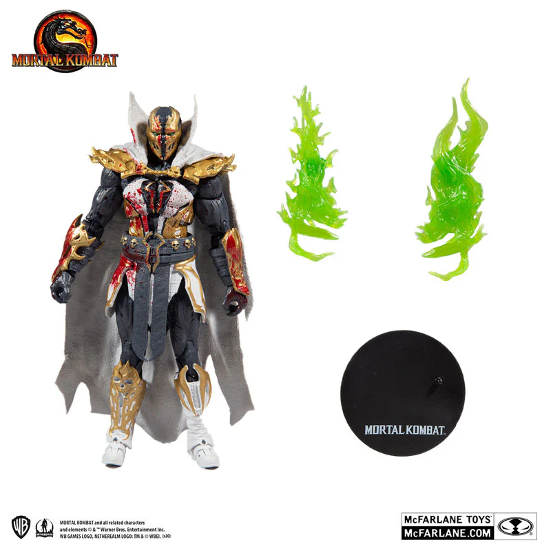 "Mortal Kombat" Action Figure 7 Inch Malefick Spawn (Bloody Disciple) - Image 9