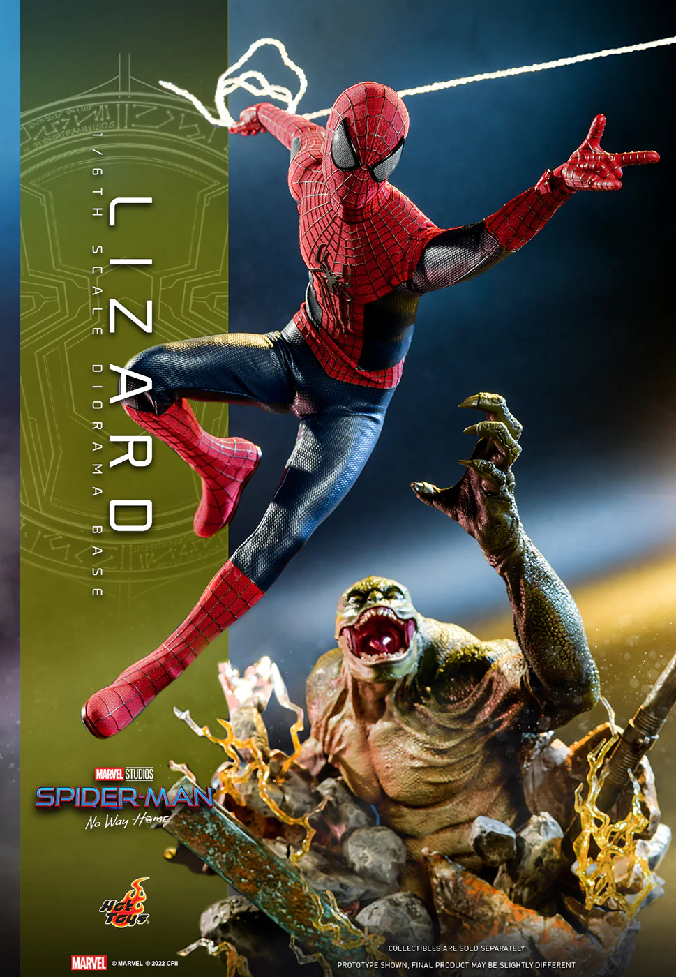 Movie Masterpiece - The Amazing Spider-Man 2 - The Amazing Spider-Man & Lizard - Diorama Base Set - 1/6 (Hot Toys) - Image 6