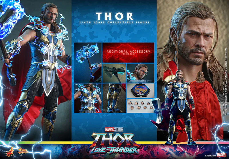 Movie Masterpiece "Thor: Love and Thunder" 1/6 Scale Figure Thor - Image 10