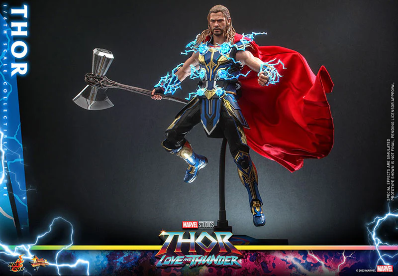 Movie Masterpiece "Thor: Love and Thunder" 1/6 Scale Figure Thor - Image 3