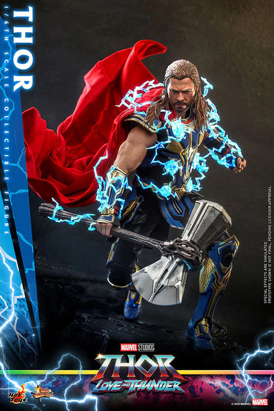 Movie Masterpiece "Thor: Love and Thunder" 1/6 Scale Figure Thor - Image 6