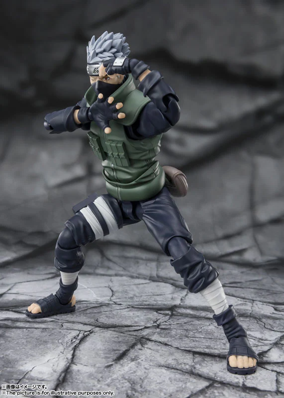 Naruto Shippuuden - Hatake Kakashi - S.H.Figuarts - The Famed Sharingan Hero (Bandai Spirits) - Image 4