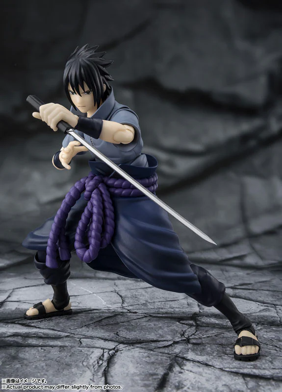 Naruto Shippuuden - Uchiha Sasuke - S.H.Figuarts - Solitary Shinobi (Bandai Spirits) - Image 2