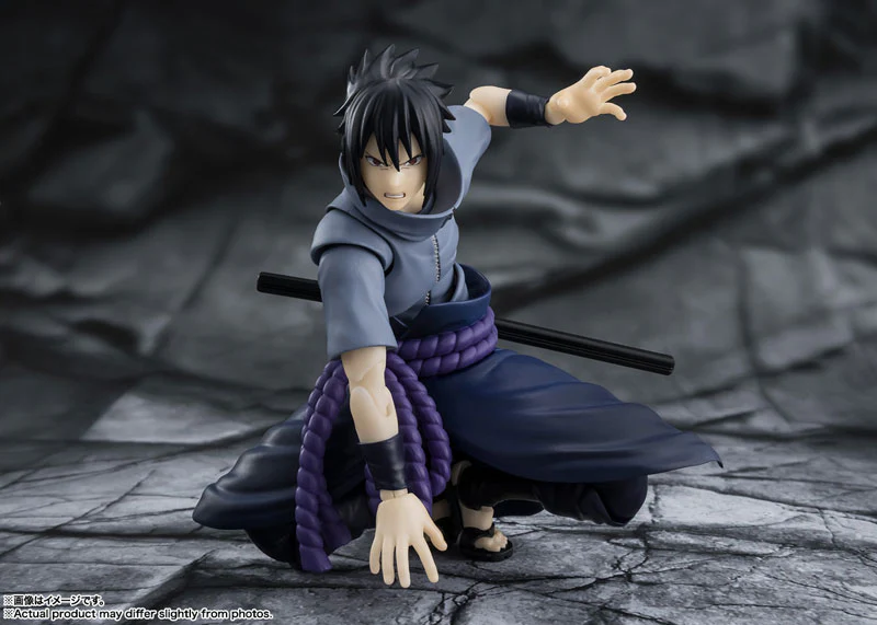 Naruto Shippuuden - Uchiha Sasuke - S.H.Figuarts - Solitary Shinobi (Bandai Spirits) - Image 3