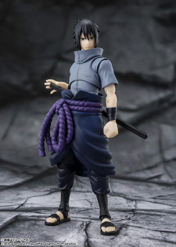 Naruto Shippuuden - Uchiha Sasuke - S.H.Figuarts - Solitary Shinobi (Bandai Spirits) - Image 5