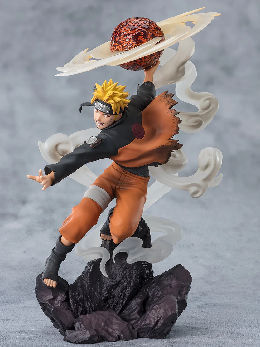 Naruto Shippuuden - Uzumaki Naruto - Chou Gekisen -Extra Battle- - Figuarts ZERO - -Sage Art Lava Release Rasenshuriken- (Bandai Spirits) - Image 3