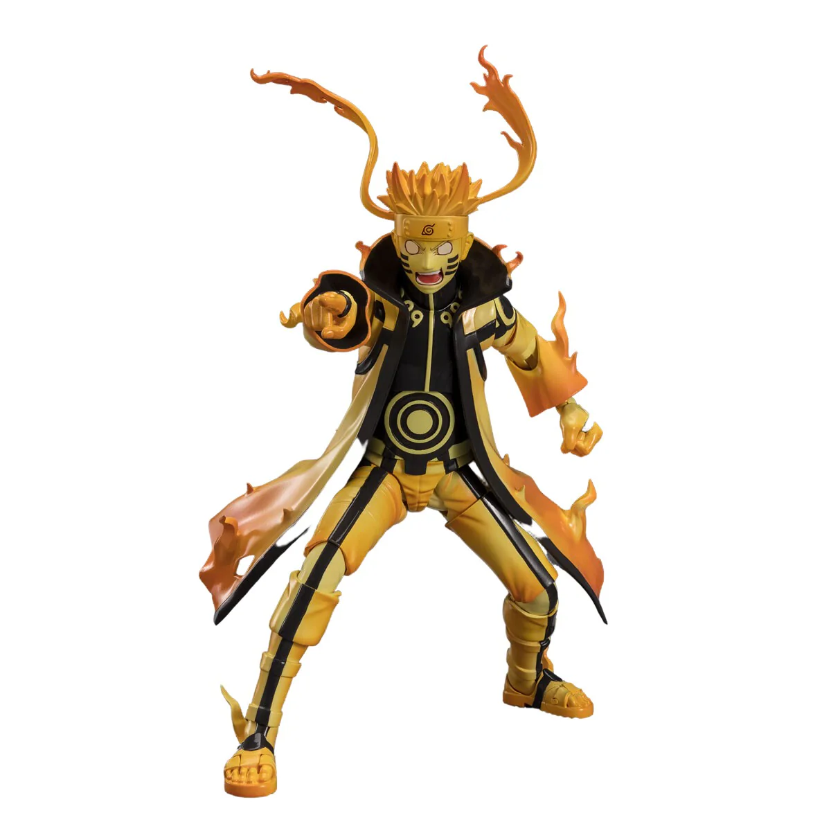 Naruto Shippuuden - Uzumaki Naruto - S.H.Figuarts - Kurama Link Mode, Courageous Strength That Binds (Bandai Spirits) [Shop Exclusive]