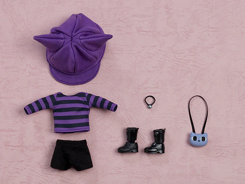 Nendoroid Doll: Outfit Set - Cat-Themed Outfit - Purple (Good Smile Company) - Image 2