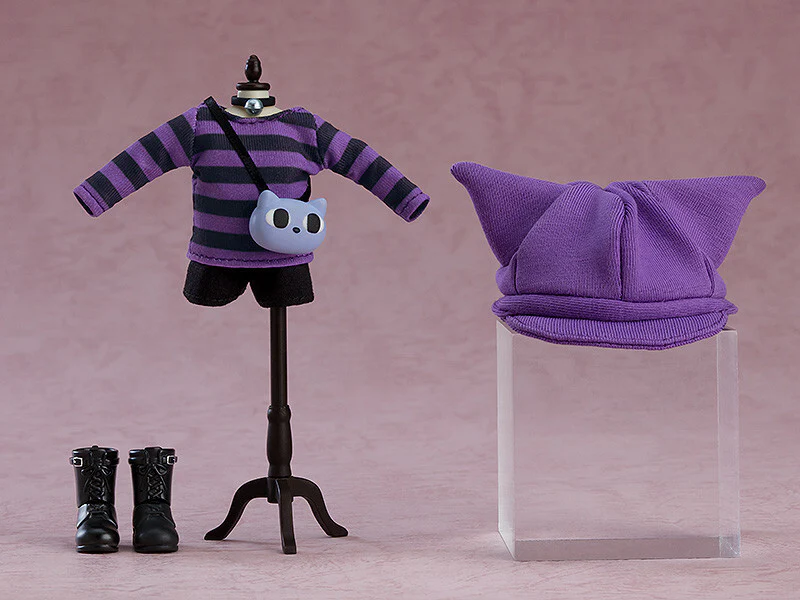 Nendoroid Doll: Outfit Set - Cat-Themed Outfit - Purple (Good Smile Company) - Image 3