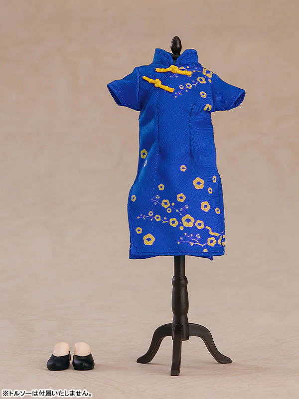 Nendoroid Doll: Outfit Set - Chinese Dress - Blue (Good Smile Company) - Image 3