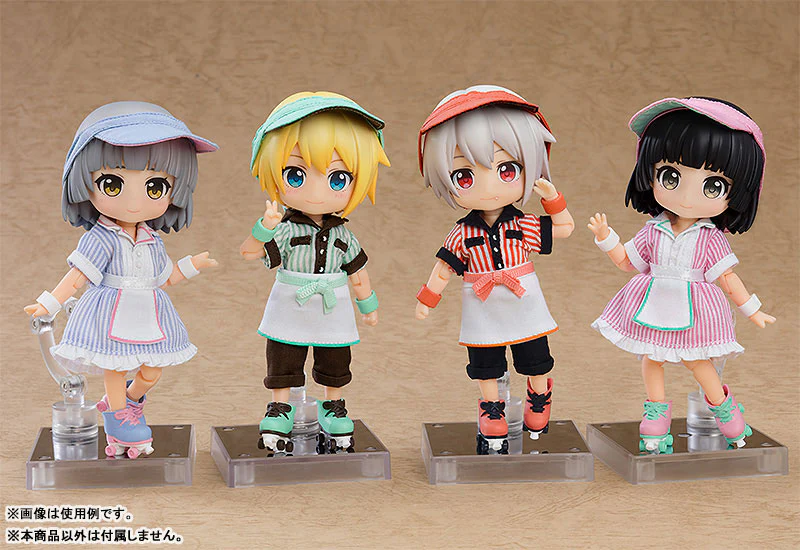 Nendoroid Doll Outfit Set Diner:Boy (Green) - Image 2