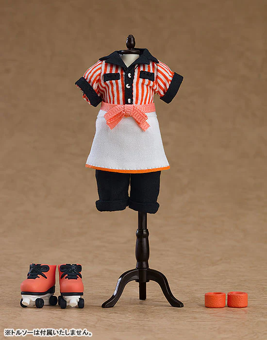 Nendoroid Doll Outfit Set Diner:Boy (Orange) - Image 3