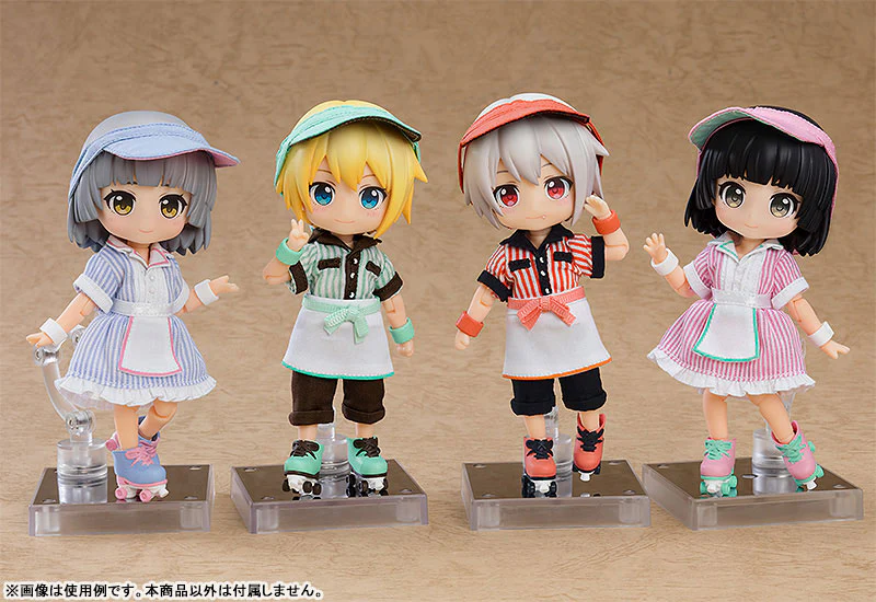 Nendoroid Doll Outfit Set Diner:Girl (Pink) - Image 3