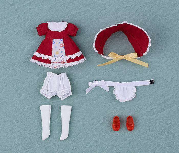 Nendoroid Doll: Outfit Set - Old-Fashioned Dress - Red (Good Smile Company) - Image 3