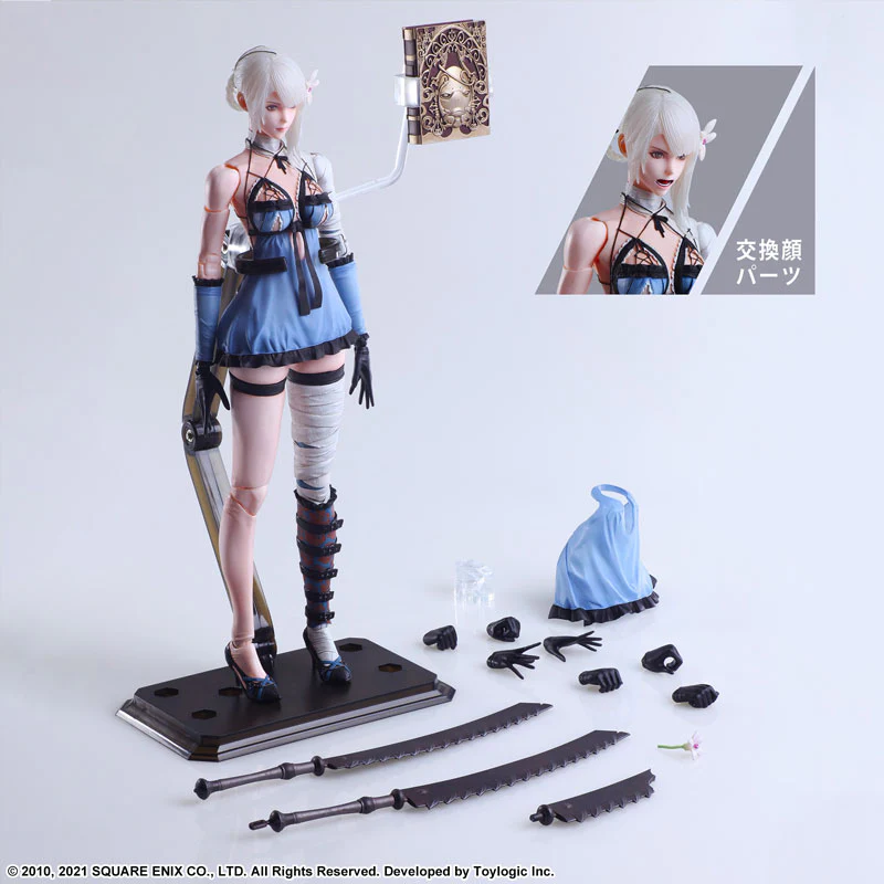 NieR Replicant ver.1.22474487139... - Kaine - Shiro no Sho - Play Arts Kai (Square Enix) - Image 7
