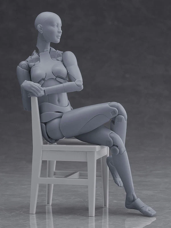 Nishimura Style Drawing Doll Olive - Gray (Good Smile Company, Max Factory) - Image 3