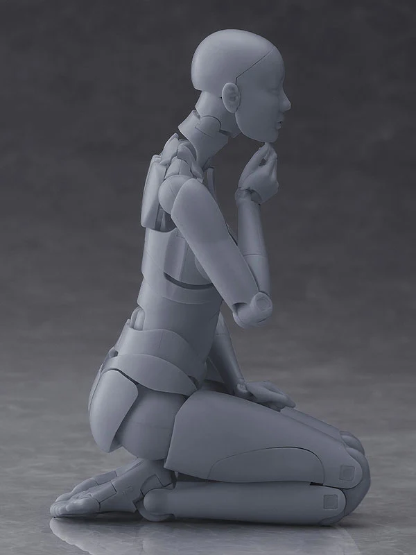 Nishimura Style Drawing Doll Olive - Gray (Good Smile Company, Max Factory) - Image 6