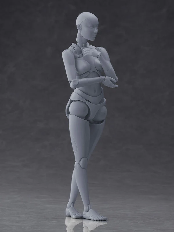 Nishimura Style Drawing Doll Olive - Gray (Good Smile Company, Max Factory) - Image 7