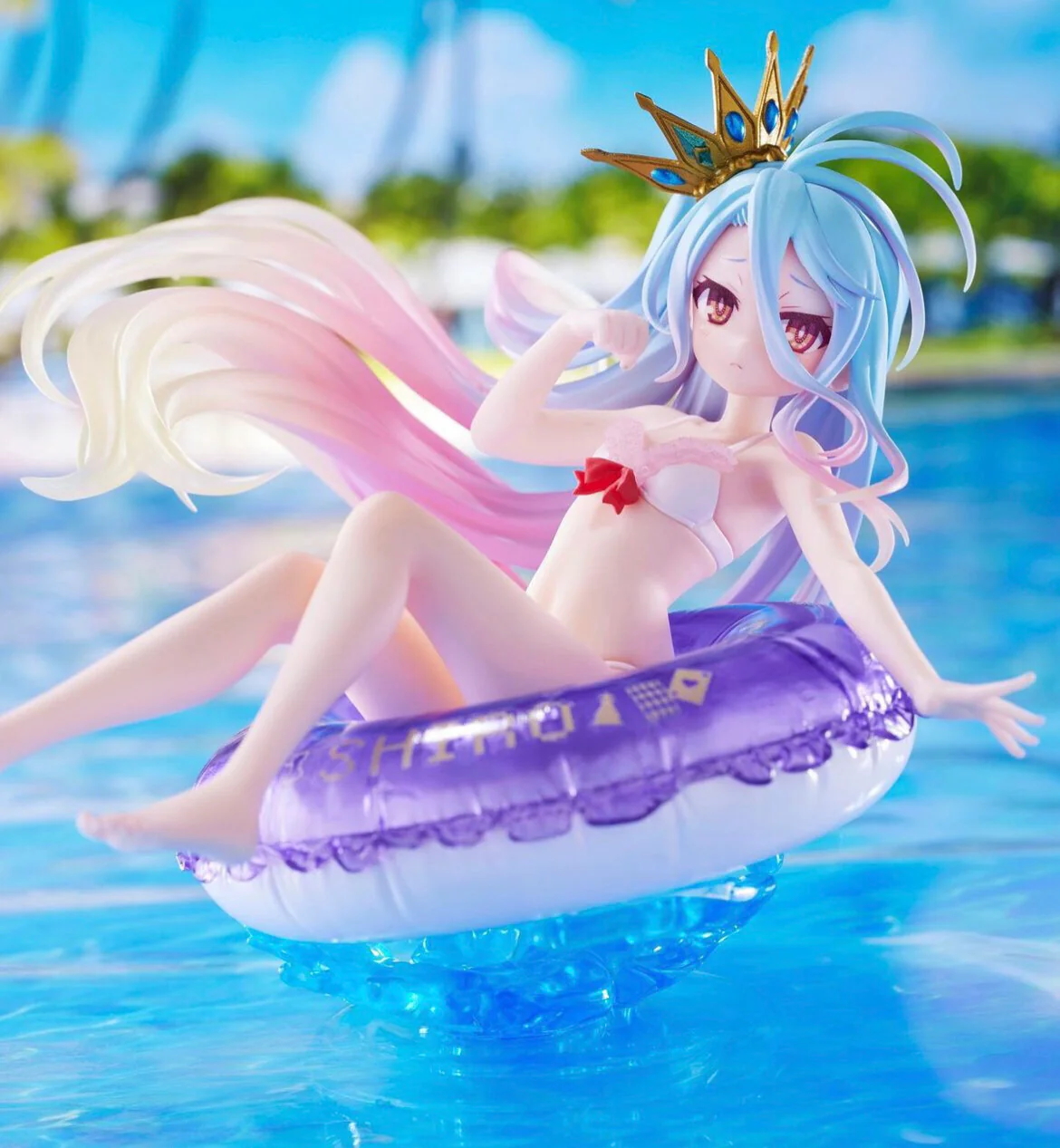 No Game No Life - Shiro - Aqua Float Girls (Taito) - Image 2