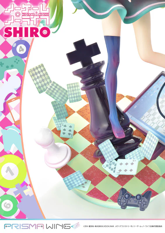 No Game No Life - Shiro - Prisma Wing PWNGNL-01P - 1/7 (Prime 1 Studio) - Image 8