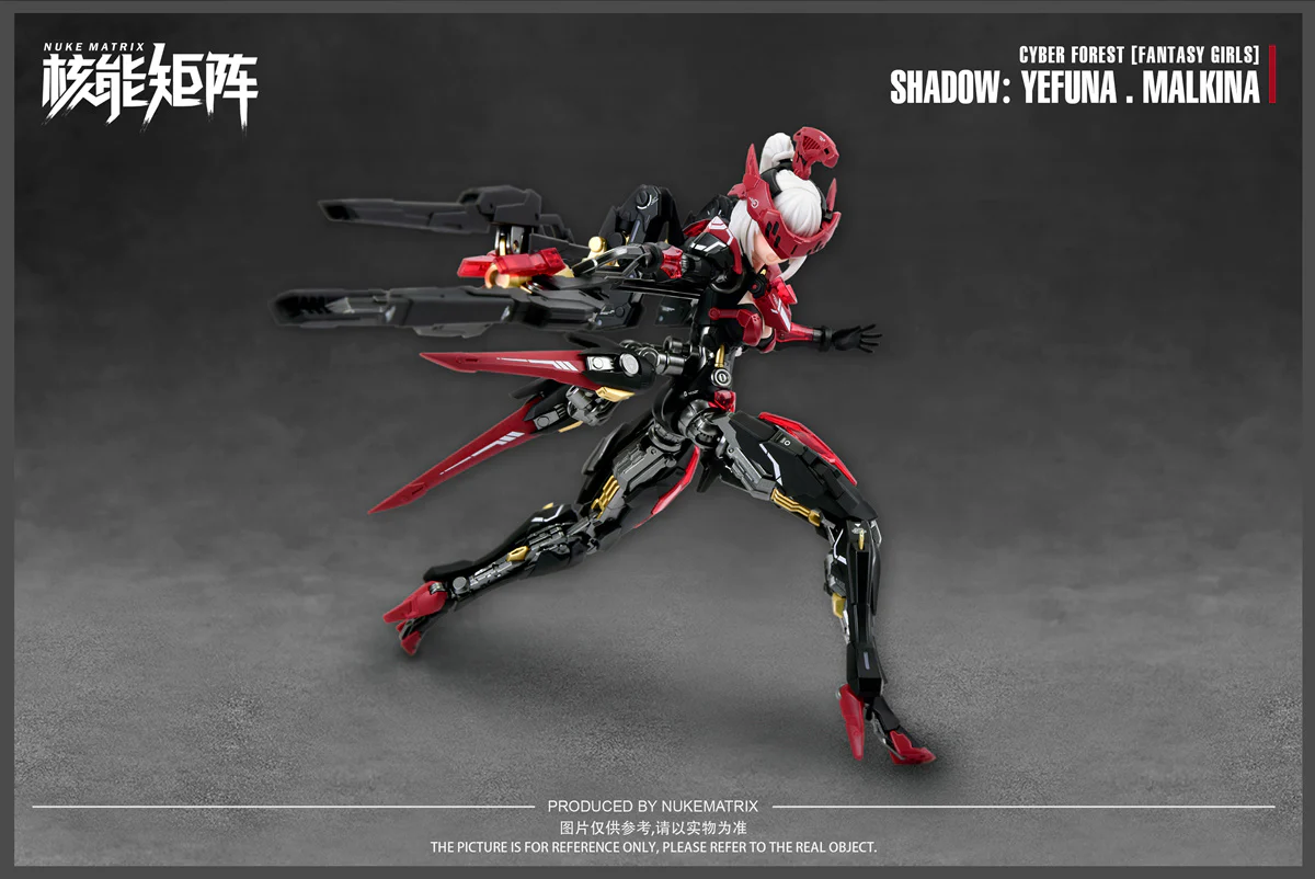 NUKE MATRIX 5th - SHADOW - YEFUNA.MALKINA - First Limited Edition - 1/12 (Doyusha) - Image 4
